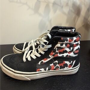 Vans SK8-HI top leopard Sneakers